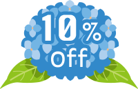 10%オフ！